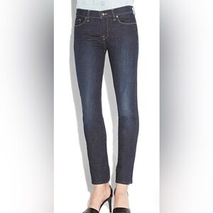 Lucky Brand Sofia Skinny Dark Blue Wash Straight Leg Women’s Size 12/31 Regular